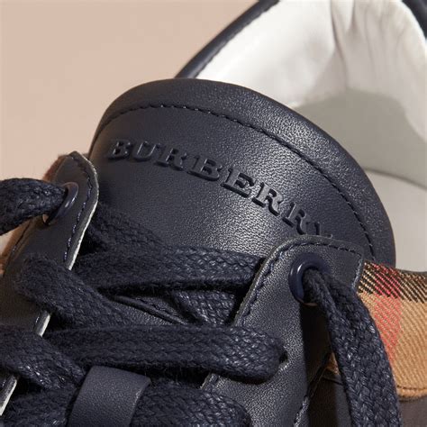 leather and house check trainers burberry|Burberry Limited.